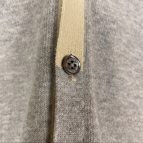 Nanibon Colorblock Button Front Cotton Cardigan - Picture 5 of 10